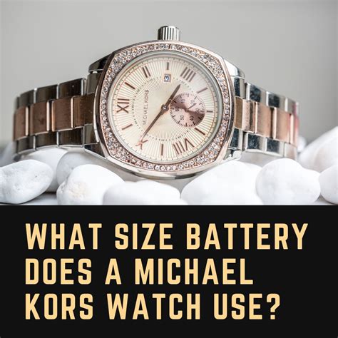 michael kors watch battery change|michael kors watch battery list.